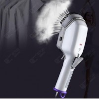 Portable Fabric Steam Iron Brush, Handheld Travel Garment Clothes Steamer